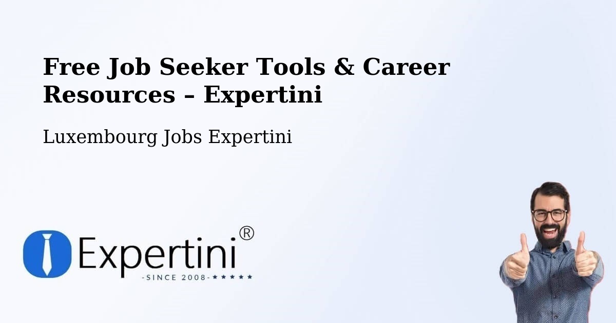 Free Job Seeker Tools & Career Resources – Mondercange - Mondercange, Luxembourg Jobs Expertini